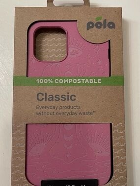 pela Classic Compostable Phone Case - Pink